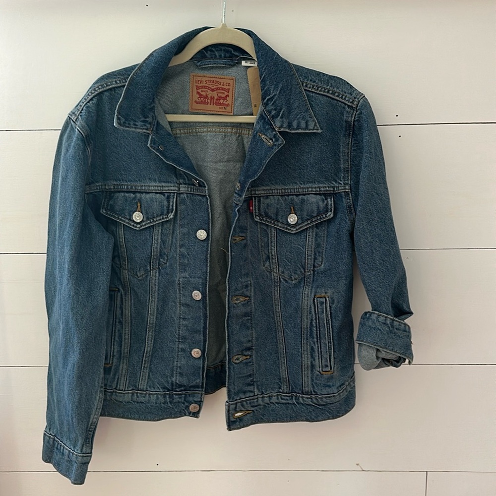 Levi’s trucker oversized denim jacket